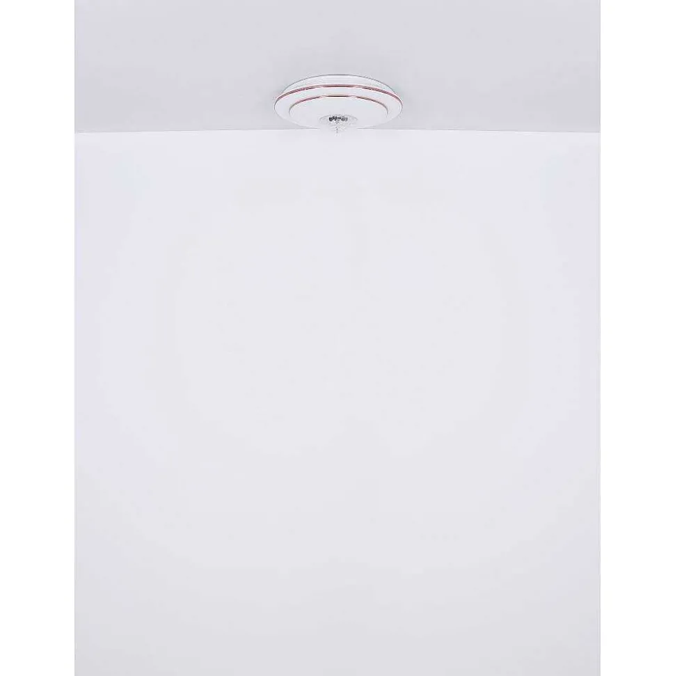 Plafonnier Globo Santina Led Blanc, 1 Lumiere, Telecommandes