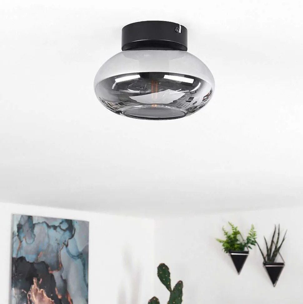 Plafonnier Haikala Noir, 1 Lumiere