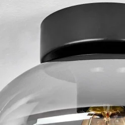 Plafonnier Haikala Noir, 1 Lumiere