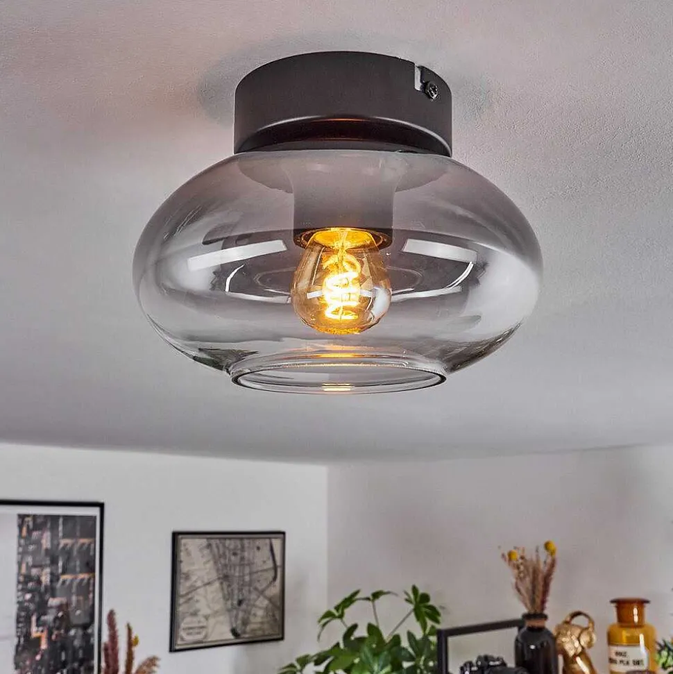 Plafonnier Haikala Noir, 1 Lumiere