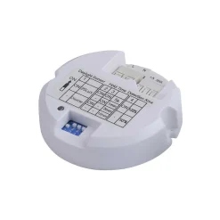 Plafonnier Leuchten Direkt Skyler Led Blanc, 1 Lumiere, Detecteur De Mouvement