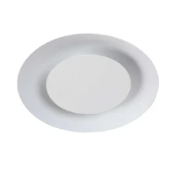 Plafonnier Lucide Foskal Led Blanc, 1 Lumiere