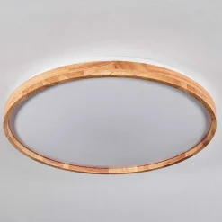 Plafonnier Menthonnex Led Blanc, 1 Lumiere, Telecommandes