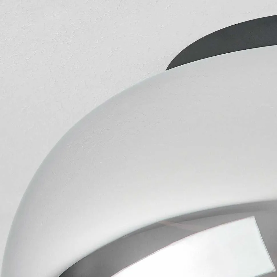 Plafonnier Molloy Chrome, Fume, 1 Lumiere