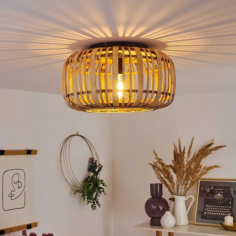 Plafonnier Mongolei Noir, 1 Lumiere