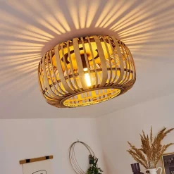 Plafonnier Mongolei Noir, 1 Lumiere