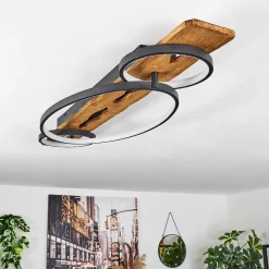 Plafonnier Nevogilde Led Ecru, 1 Lumiere