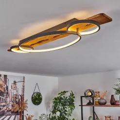 Plafonnier Nevogilde Led Ecru, 1 Lumiere