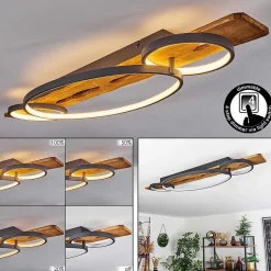 Plafonnier Nevogilde Led Ecru, 1 Lumiere