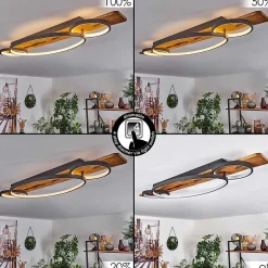 Plafonnier Nevogilde Led Ecru, 1 Lumiere