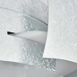 Plafonnier Novara Argente, 3 Lumieres