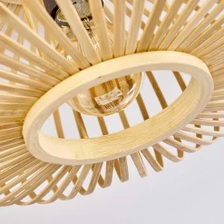 Plafonnier Oravi Bois Clair, 1 Lumiere