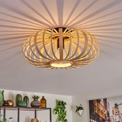 Plafonnier Oravi Bois Clair, 1 Lumiere