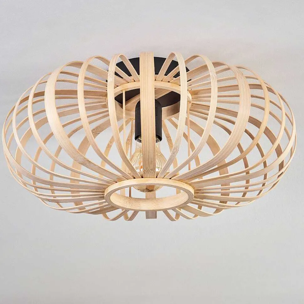 Plafonnier Oravi Bois Clair, 1 Lumiere