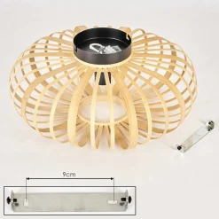 Plafonnier Oravi Bois Clair, 1 Lumiere