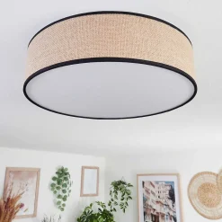 Plafonnier Parbiak Led Blanc, 1 Lumiere