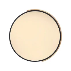 Plafonnier Paul Neuhaus Q-Bila Led Ecru, Noir, 1 Lumiere, Telecommandes