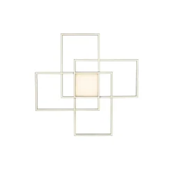 Plafonnier Paul Neuhaus Q-Asmin Led Noir, 1 Lumiere, Telecommandes