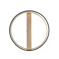 Plafonnier Paul Neuhaus Q-Beluga Led Or, 1 Lumiere, Telecommandes