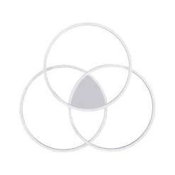 Plafonnier Paul Neuhaus Q-Kate Led Argente, 3 Lumieres, Telecommandes