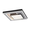 Plafonnier Paul-Neuhaus Q-Alta Led Noir, 1 Lumiere, Telecommandes