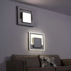 Plafonnier Paul-Neuhaus Q-Alta Led Noir, 1 Lumiere, Telecommandes