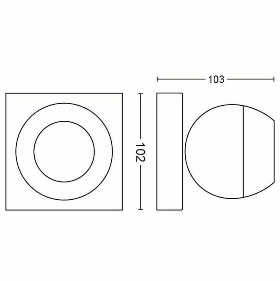 Plafonnier Philips Hue Buckram Led Blanc, 1 Lumiere