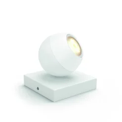 Plafonnier Philips Hue Buckram Led Blanc, 1 Lumiere
