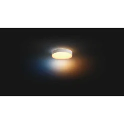 Plafonnier Philips Hue Enrave Led Blanc, 1 Lumiere, Telecommandes