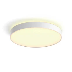 Plafonnier Philips Hue Enrave Led Blanc, 1 Lumiere, Telecommandes