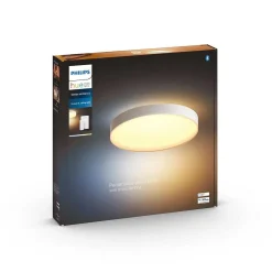 Plafonnier Philips Hue Enrave Led Blanc, 1 Lumiere, Telecommandes