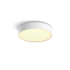Plafonnier Philips Hue Enrave Led Blanc, 1 Lumiere, Telecommandes