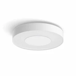Plafonnier Philips Hue Infuse Led Blanc, 1 Lumiere, Changeur De Couleurs