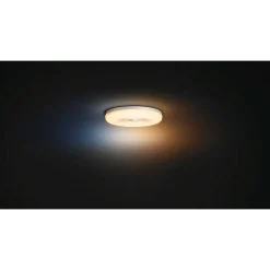 Plafonnier Philips Hue Struana Led Blanc, 1 Lumiere, Telecommandes