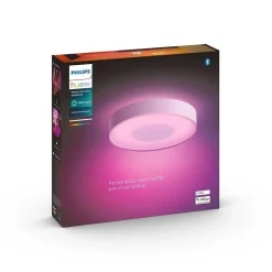 Plafonnier Philips Hue Xamento Led Blanc, 1 Lumiere, Changeur De Couleurs