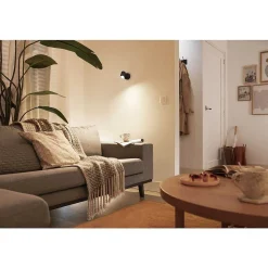 Plafonnier Philips Wiz Imageo Led Noir, 1 Lumiere