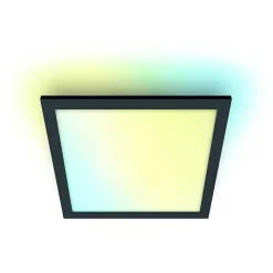 Plafonnier Philips Wiz Led Noir, 1 Lumiere