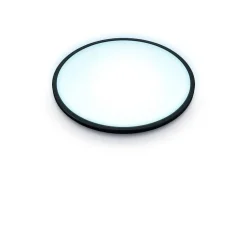 Plafonnier Philips Wiz Super Slim Led Noir, 1 Lumiere
