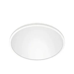 Plafonnier Philips Wiz Superslim Led Blanc, 1 Lumiere, Changeur De Couleurs