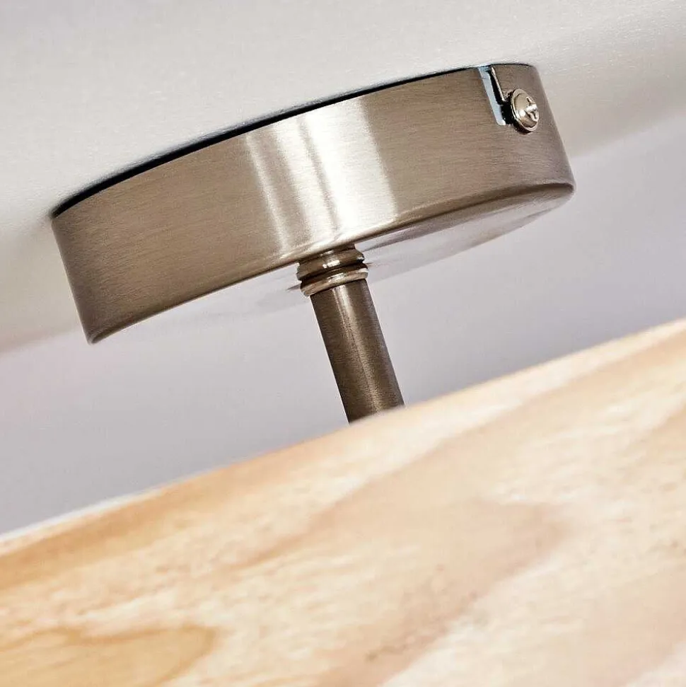 Plafonnier Pontresina Nickel Mat, 3 Lumieres