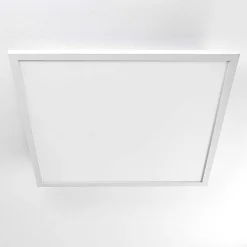 Plafonnier Salmi Led Blanc, 1 Lumiere, Telecommandes, Changeur De Couleurs