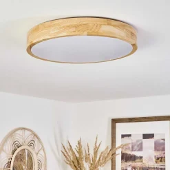 Plafonnier Samaira Led Ecru, 1 Lumiere