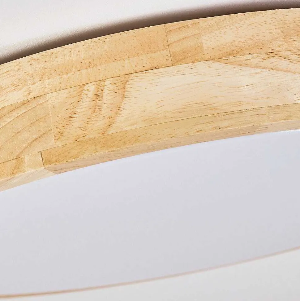 Plafonnier Samaira Led Ecru, 1 Lumiere