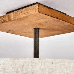 Plafonnier Shiburg Bois Clair, 1 Lumiere