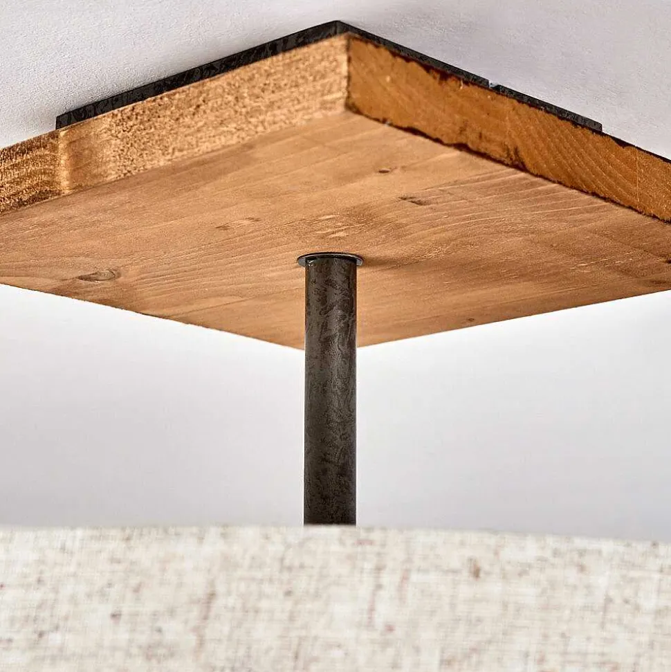 Plafonnier Shiburg Bois Clair, 1 Lumiere