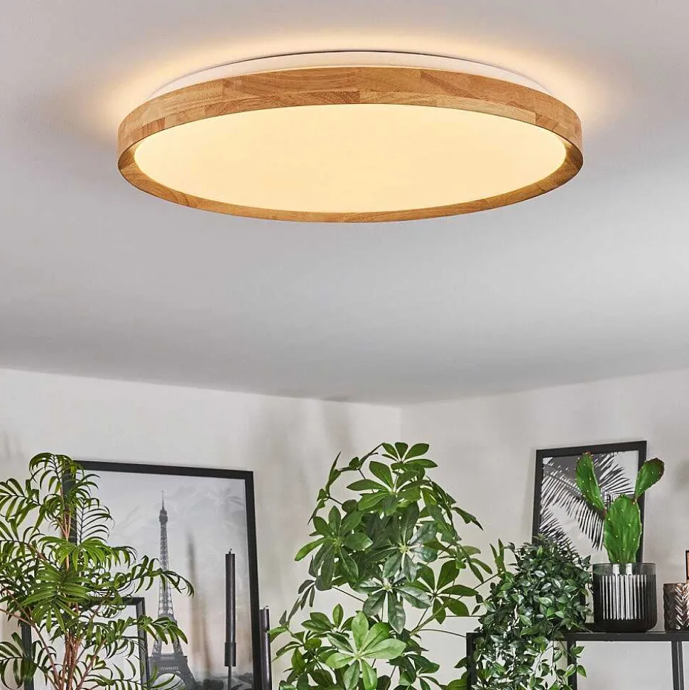 Plafonnier Sofo Led Blanc, 1 Lumiere, Telecommandes