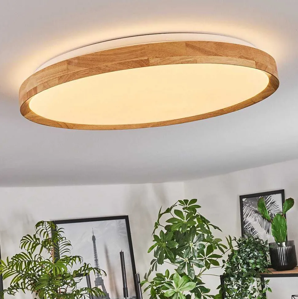 Plafonnier Sofo Led Blanc, 1 Lumiere, Telecommandes