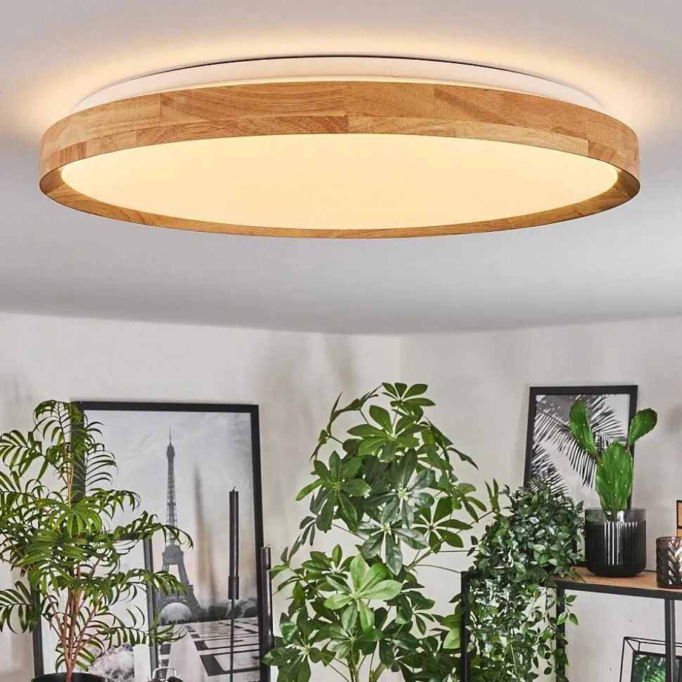 Plafonnier Sofo Led Blanc, 1 Lumiere, Telecommandes