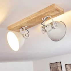 Plafonnier Svanfolk Brun, Blanc, 2 Lumieres