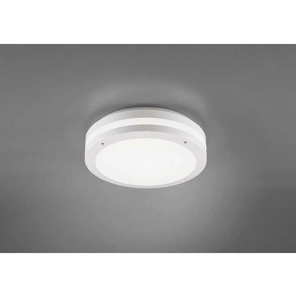 Plafonnier Trio Piave Led Blanc, 1 Lumiere, Detecteur De Mouvement